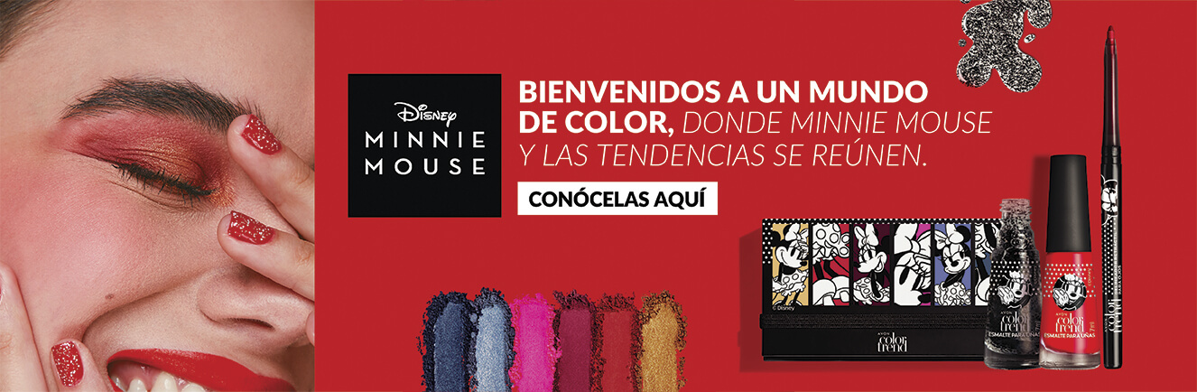 Disney Minnie Mouse. Bienvenidas a un mundo de color.