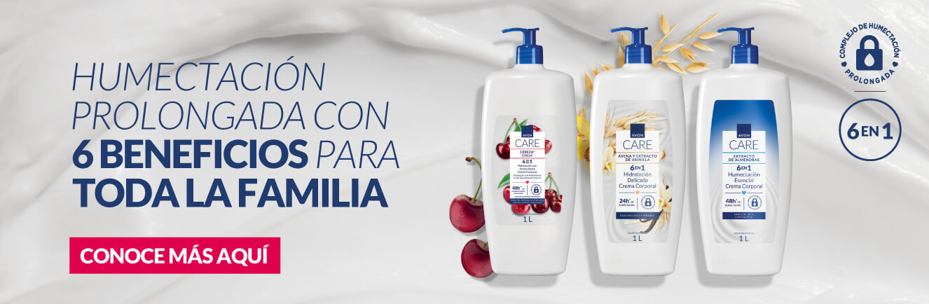 Avon Care. 6 beneficios para toda la familia.