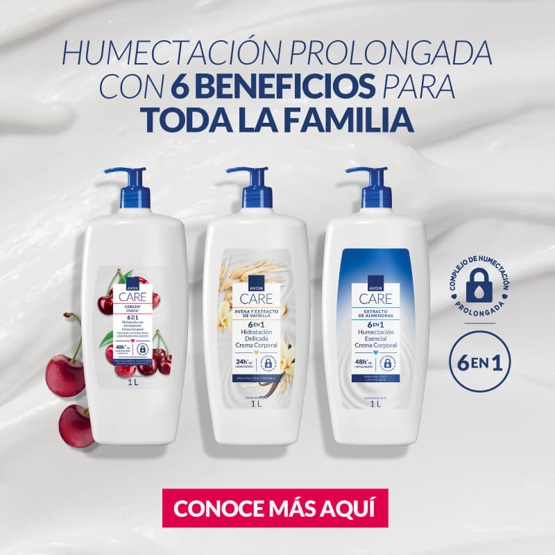 Avon Care. 6 beneficios para toda la familia.