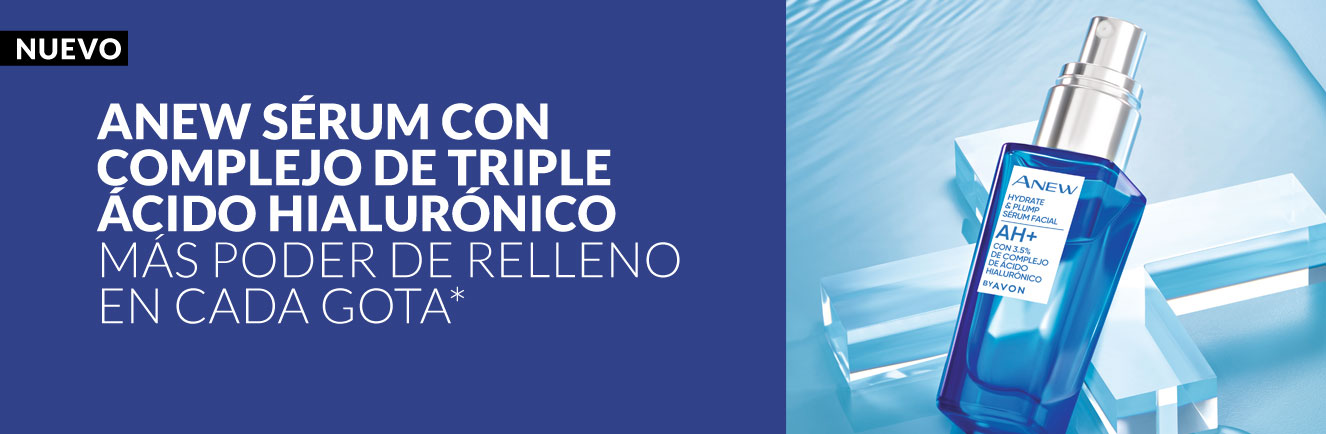 Anew Serum con triple complejo de ácido hialurónico