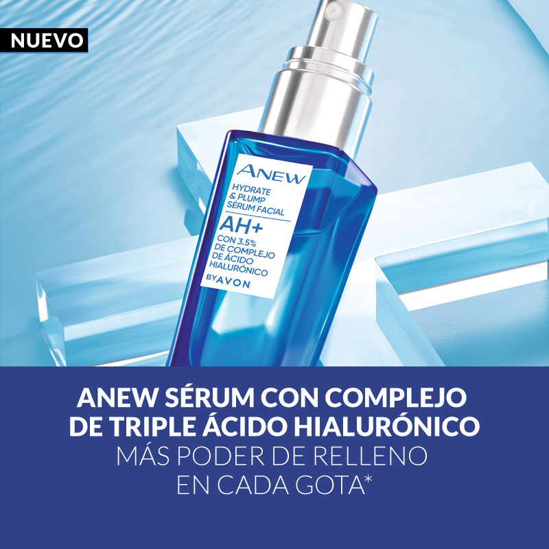 Anew Serum con triple complejo de ácido hialurónico