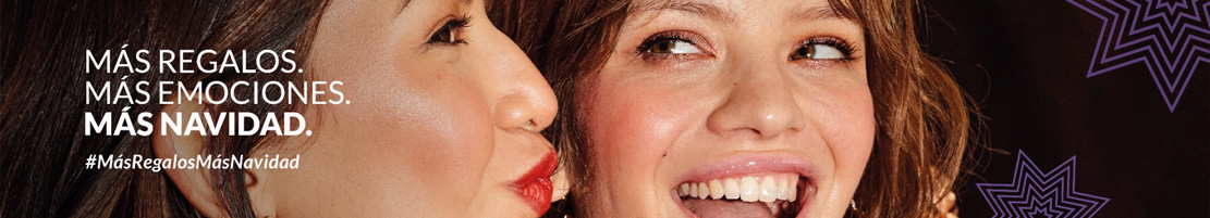 Banner Más regalos, más emociones, más Navidad