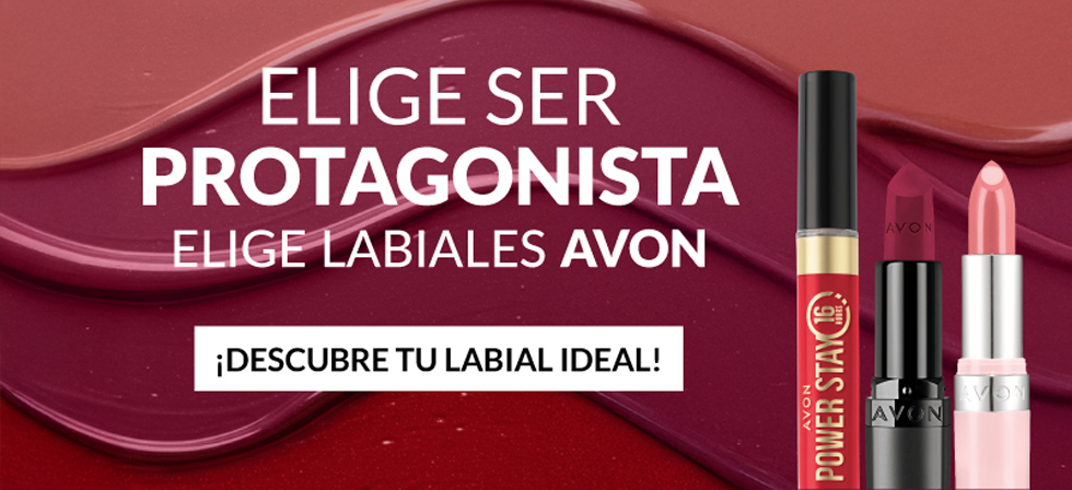 Nuestros labiales elegidos Avon